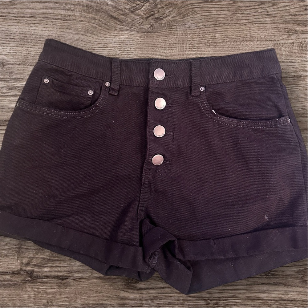 Billabong High Waist Black Shorts size 27